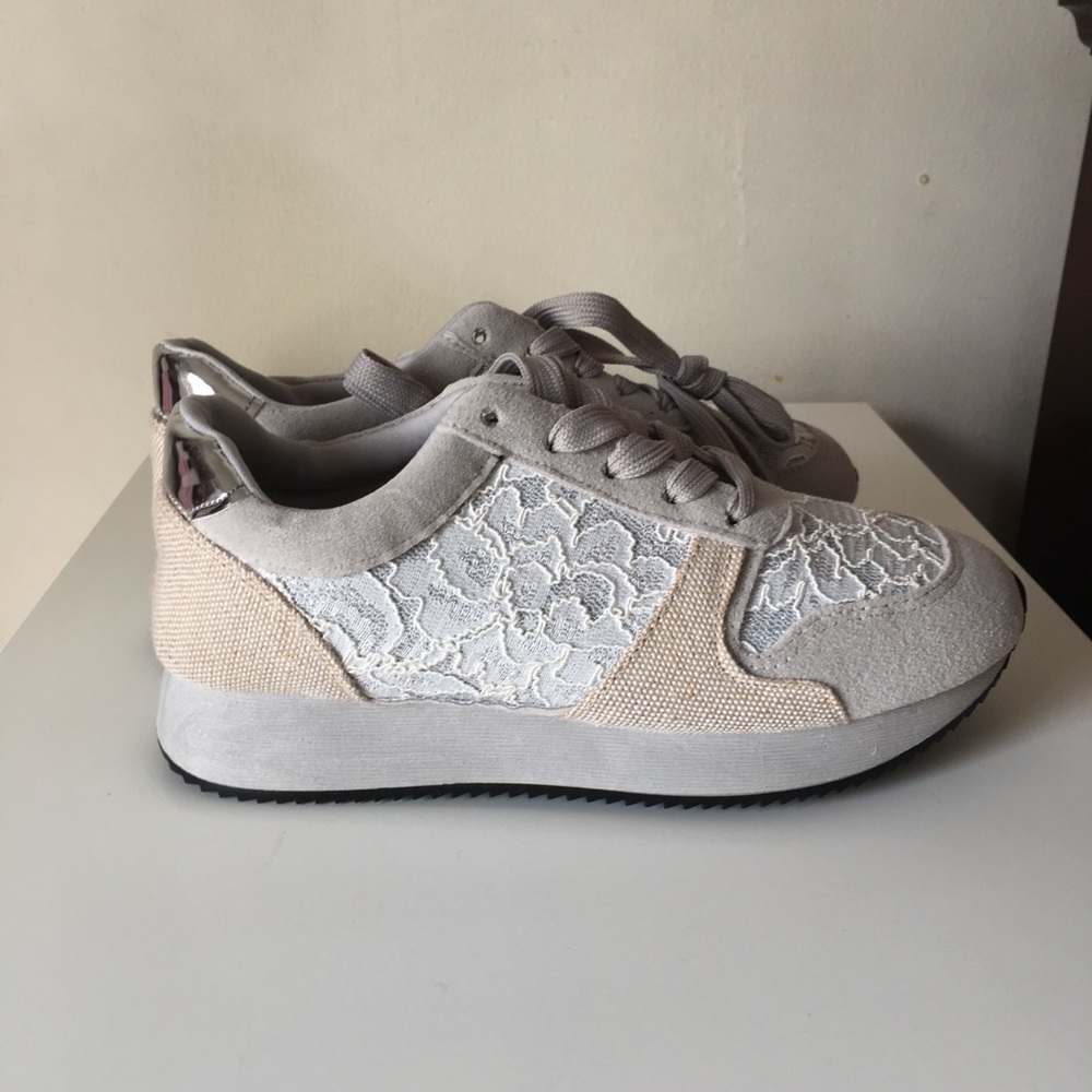 Metallic Sneakers